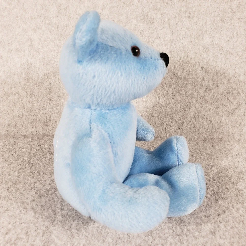 Nutrisystem 30 lb Community Bear Plush Blue Milestone‎ Y2K Retro Mascot Stuffed